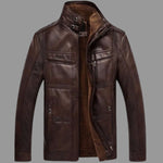 JACKET MADE OF HIGH-QUALITY ARTIFICIAL LEATHER